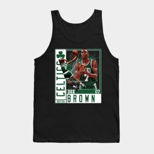 Dee Brown Basketball Legend Signature Vintage Retro 80s 90s Bootleg Rap Style Tank Top